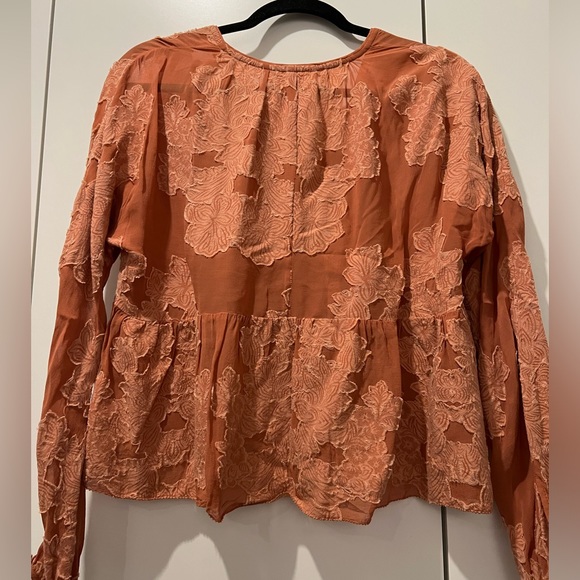 Aritzia peplum blouse - Picture 7 of 8